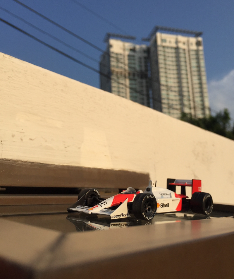 Illustration for article titled Remembering Ayrton’s first championship-winning car...